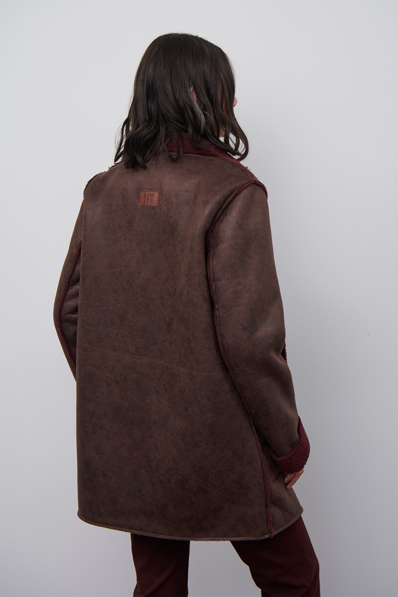 CHAQUETON GLACIAR BURDEOS