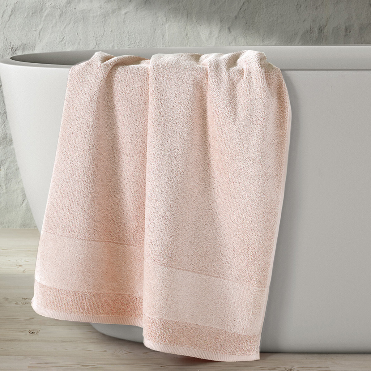 Toalla Mano Comfort Dohler 100% Algodón 50 x 90 cm - 7661 - ROSA CLARO 