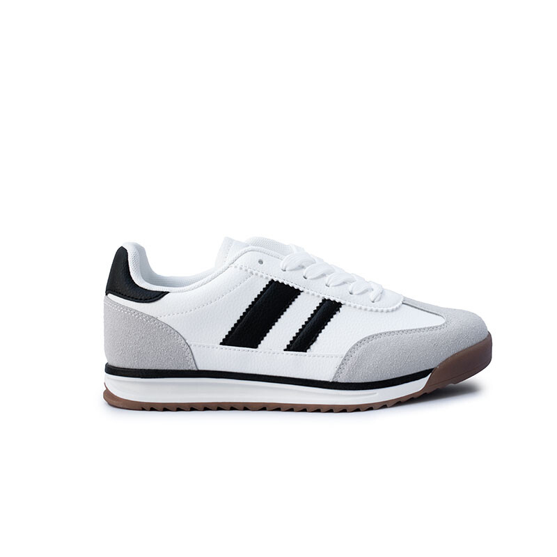 Zapato Dama Panama Jack WHITE/BLACK