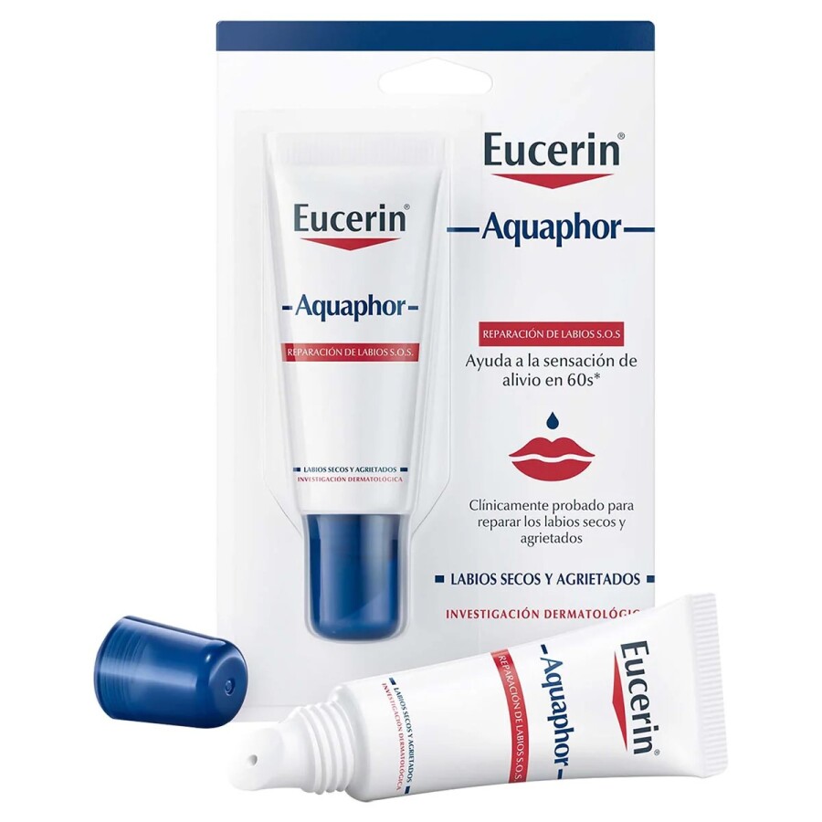 Protector Labial Reparador Aquaphor 10 ml – Eucerin Protector Labial Reparador Aquaphor 10 ml – Eucerin