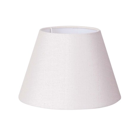 PANTALLA LINO NATURAL-BEIGE CÓNICA