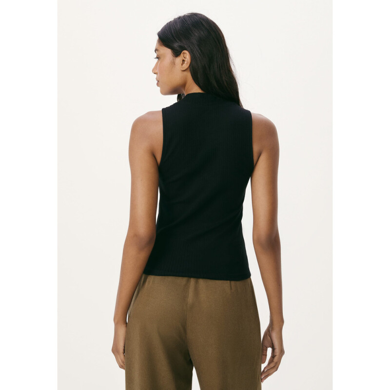 CAMISETA REGATA FEM PRETO ESCURO