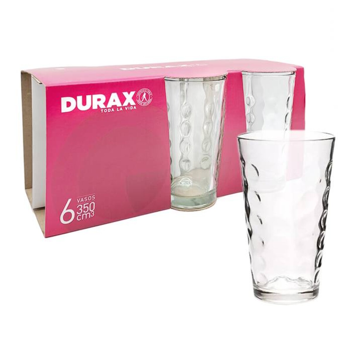 VASO IRUPÉ 350 CC - PACK X 6 UNIDADES - DU033 