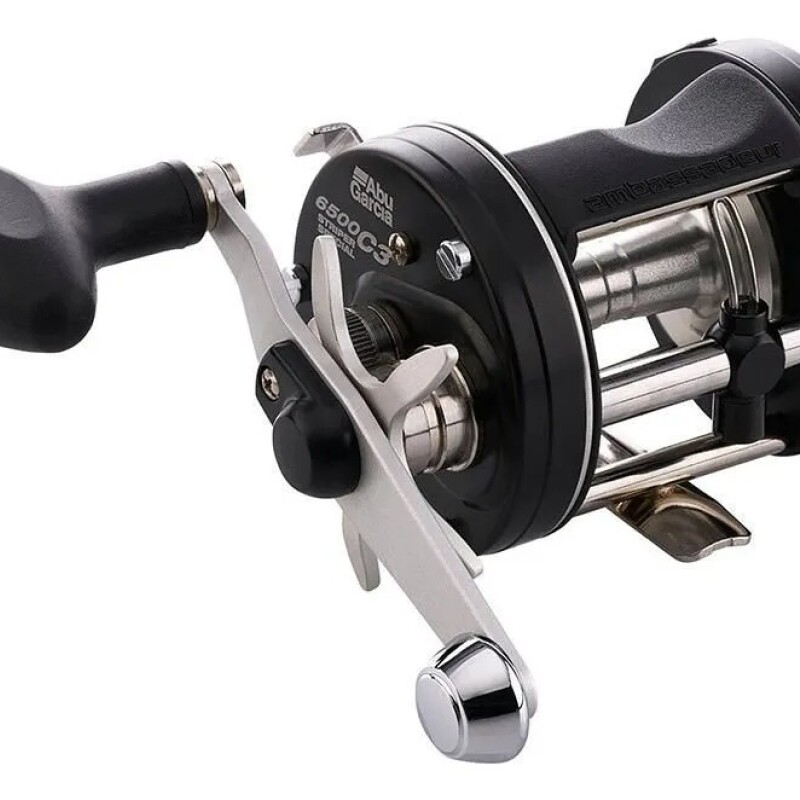 Reel Rotativo Abu Garcia Ambassadeur C3-6500stpspc22 Negro Derecho Reel Rotativo Abu Garcia Ambassadeur C3-6500stpspc22 Negro Derecho