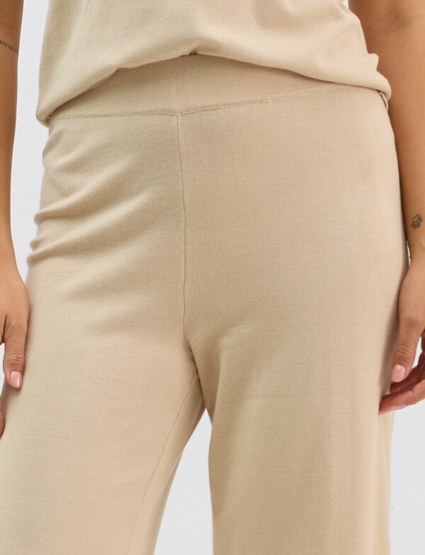 Pantalon Tejido BEIGE