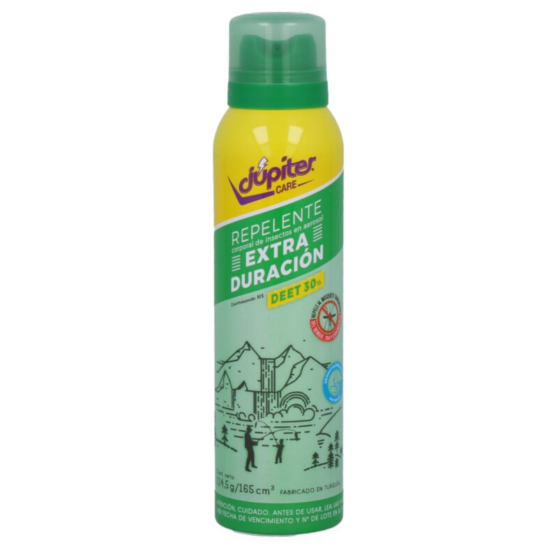 Repelente de Insectos en Spray Jupiter Extra Duración 165ml Repelente de Insectos en Spray Jupiter Extra Duración 165ml