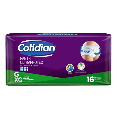 Pants Cotidian Ultraprotect Talle G 16 Uds. Pants Cotidian Ultraprotect Talle G 16 Uds.