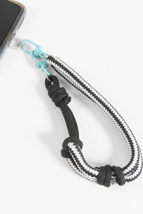 Llavero cordón hook negro