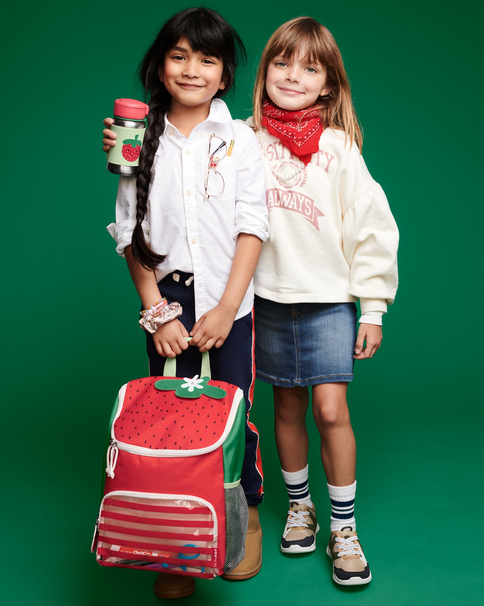 Mochila grande, diseño frutilla Mochila grande, diseño frutilla