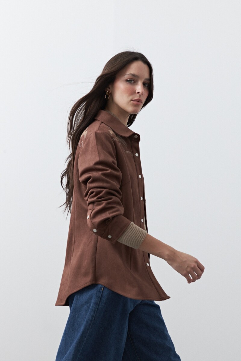 SOBRECAMISA VENTO Chocolate