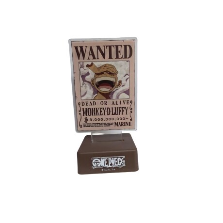 Cartel LED One piece Luffy