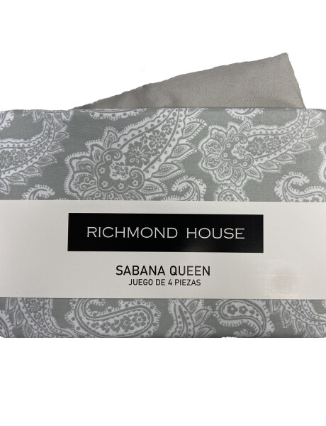 Juego de sábanas Richmond House tamaño Queen con 4 piezas Juego de sábanas Richmond House tamaño Queen con 4 piezas
