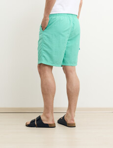 450402 SHORT HARRINGTON LABEL Verde Agua