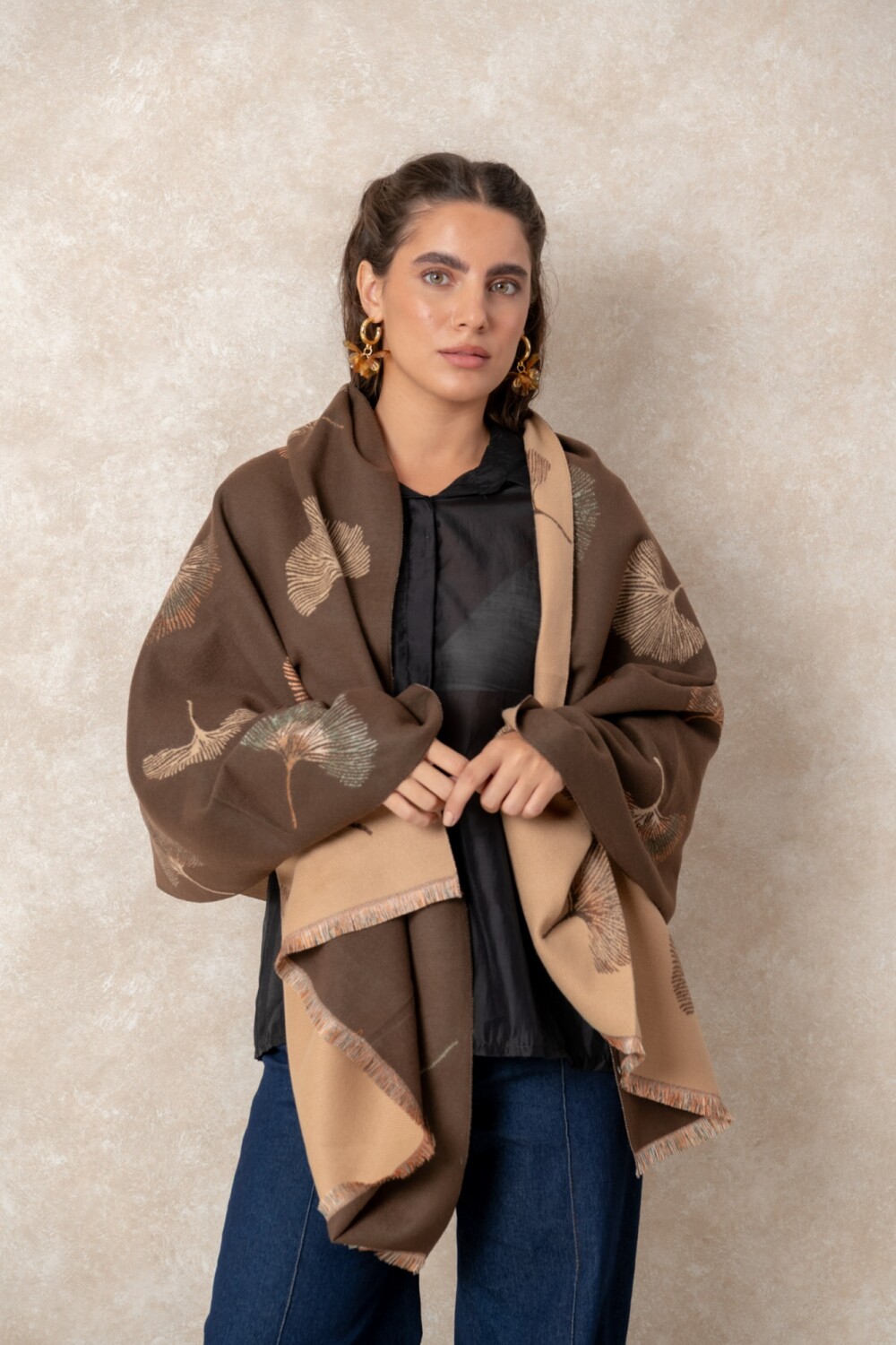 PASHMINA INGRID Chocolate