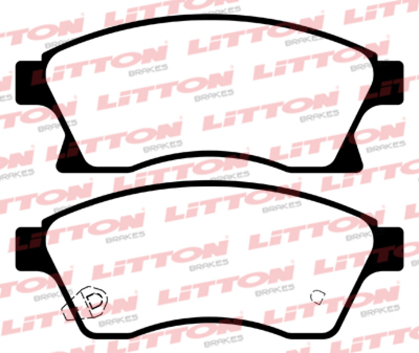 PASTILLAS DE FRENO CHEVROLET TRACKER-CRUZE-SONIC 09/ DELANTERA LITTON 