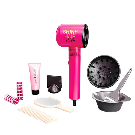 Peluquería Infantil Set Completo 16p Luz Sonido Aire Jug027021