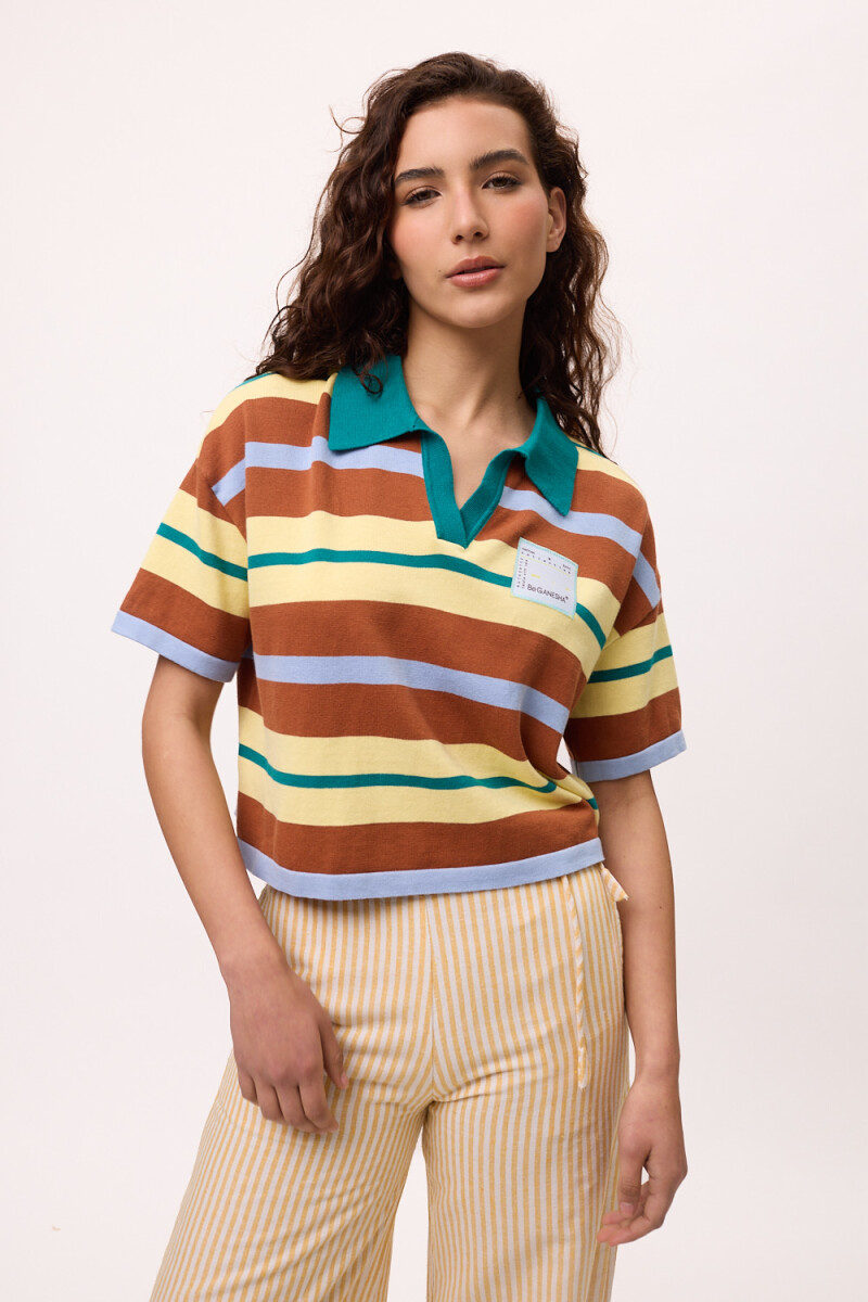 Remera Polox Petroleo