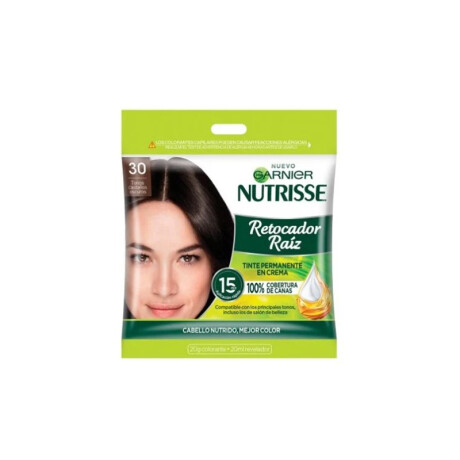 Garnier Nutrisse retoque de raíz Tono 30 castaño oscuro
