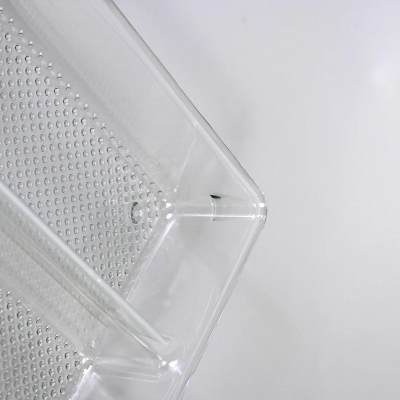 ORGANIZADOR RECT ACRIL TRANSP 30.5X15X5CM Unica