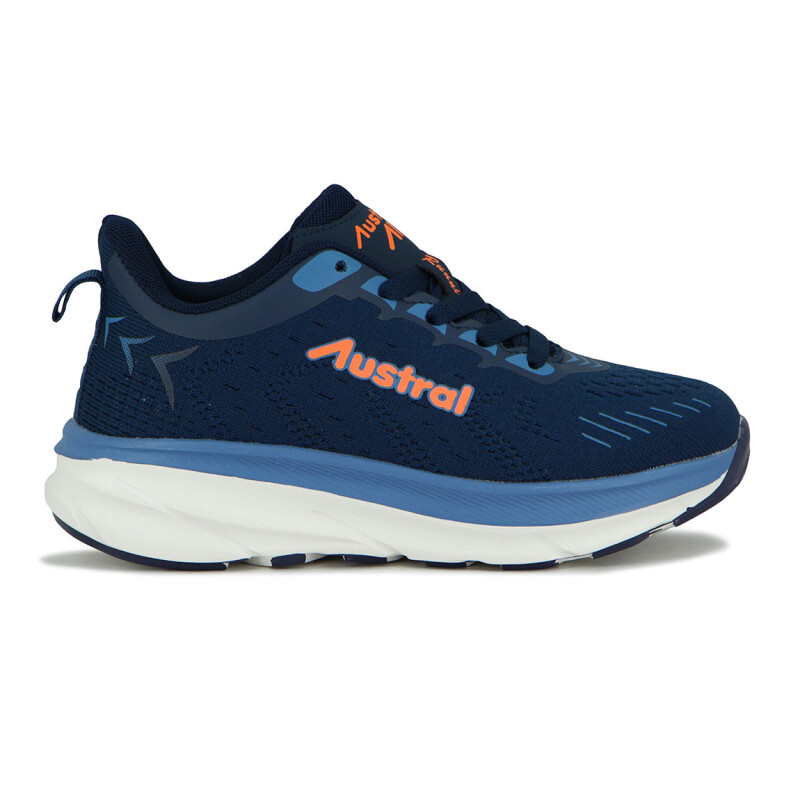 Austral Champion Kid B Running - Azul/Naranja Azul-Naranja
