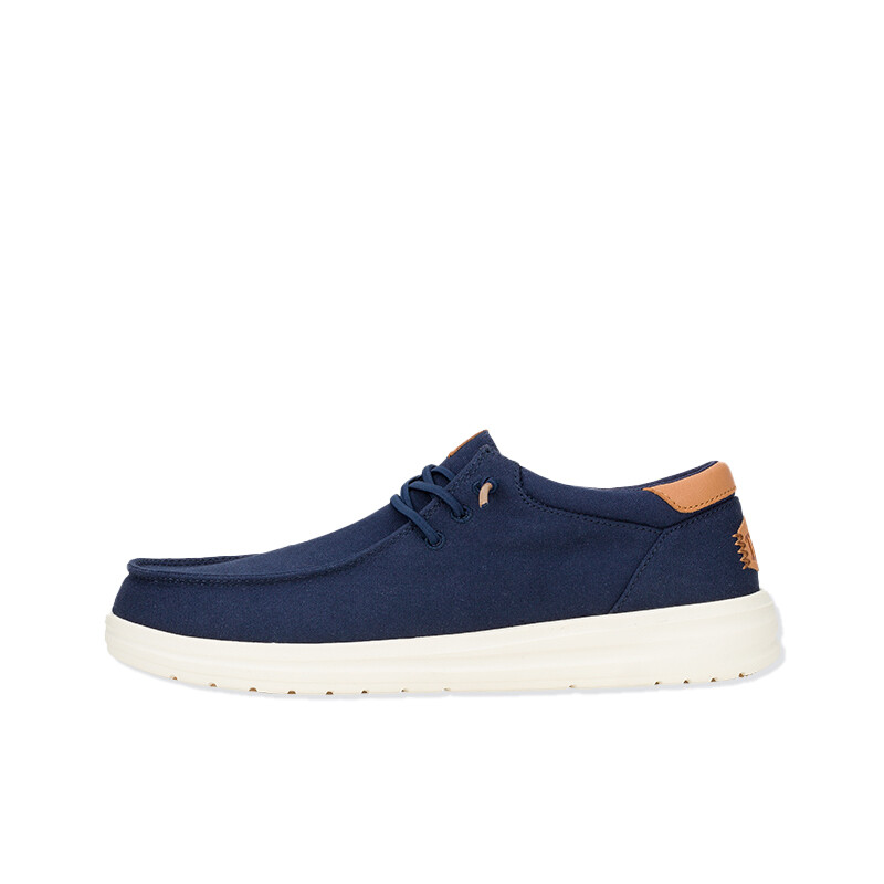 Zapatos Hey Dude Paul Canvas Azul