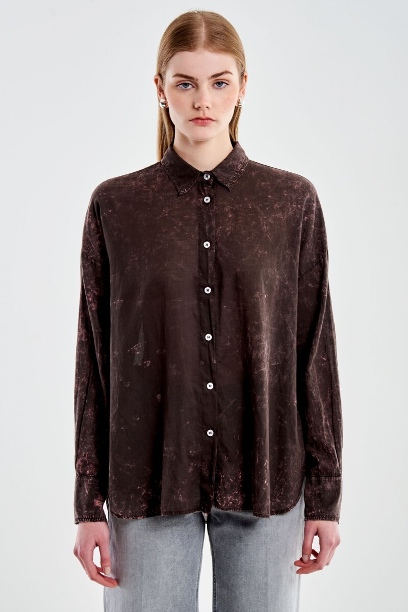 CAMISA Marron