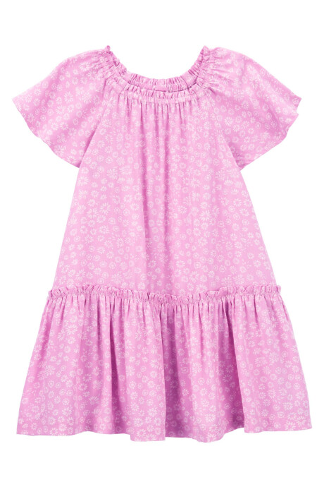 Vestido de viscosa Ecovero diseño floral Vestido de viscosa Ecovero diseño floral