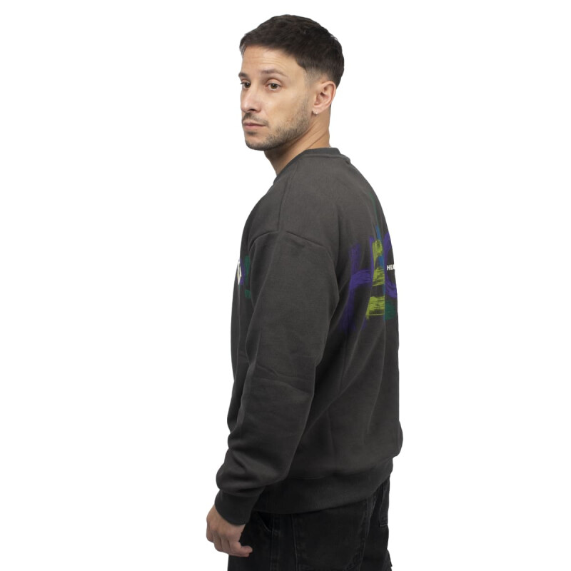 BUZOS ACTIVE HODDIE CON ESTAMPA Unisex - XC02 Verde