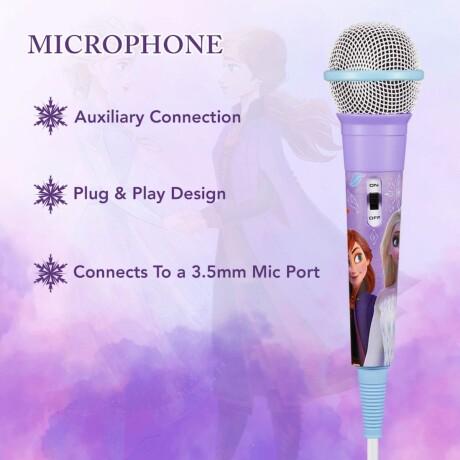FROZEN MICROFONO CON CABLE V01