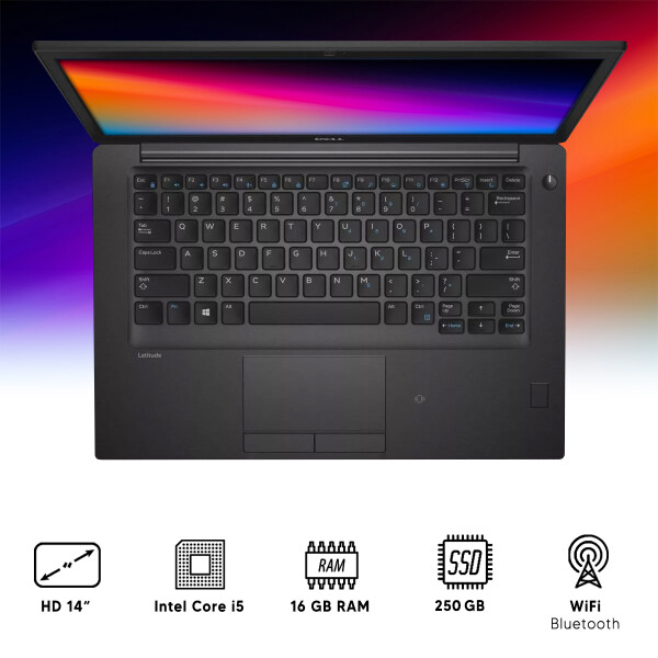 Notebook Dell Latitude 7480 I5/ 16 Gb Ram/ 250 Gb Ssd NOTEBOOK RFPL DELL 7480 I5/16/250/14