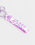 Llavero Lúdico Llavero Y Charm En Forma De Casita - Violeta Lila