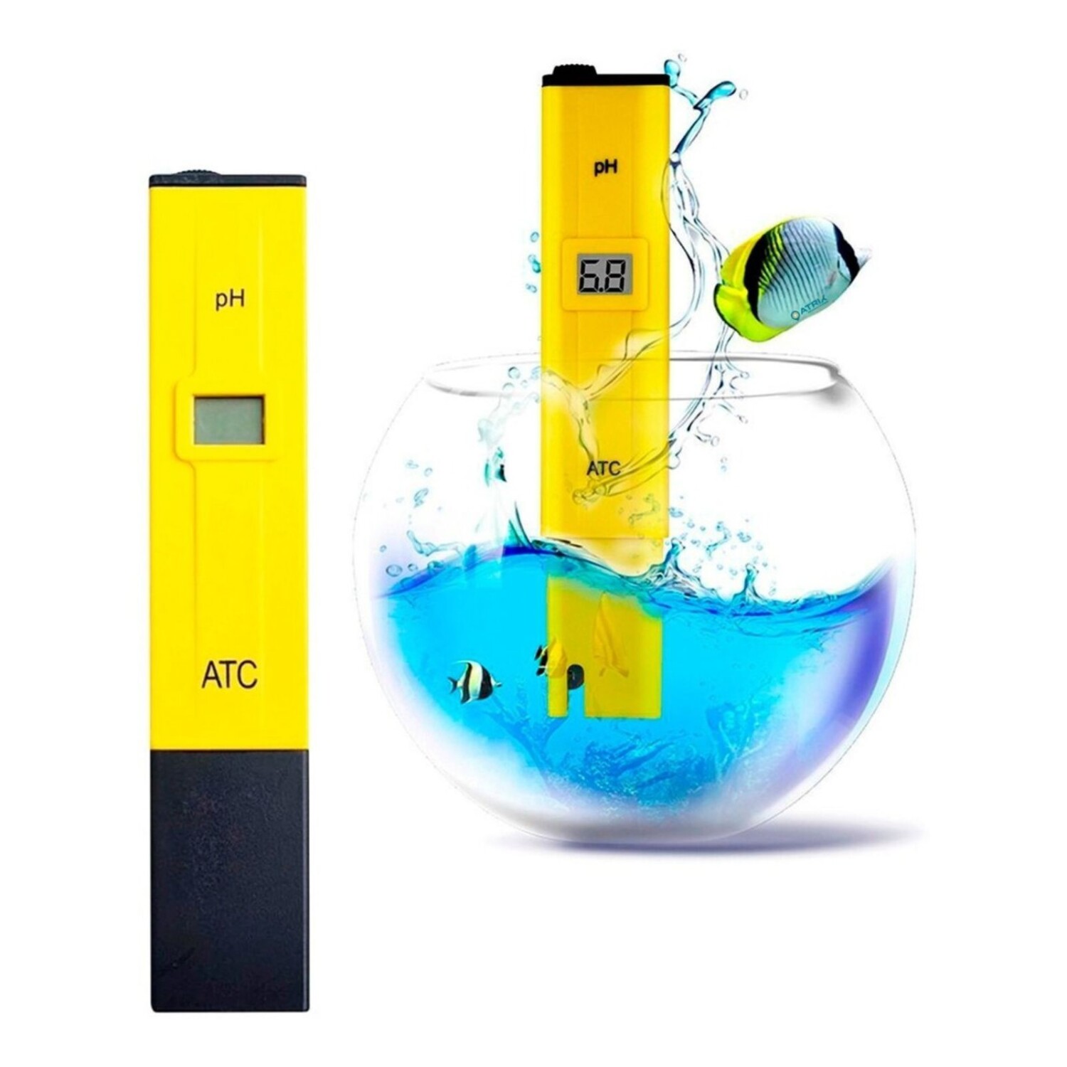 Calibrador medidor ph digital para agua liquidos aquarios piscina  laboratorio US 