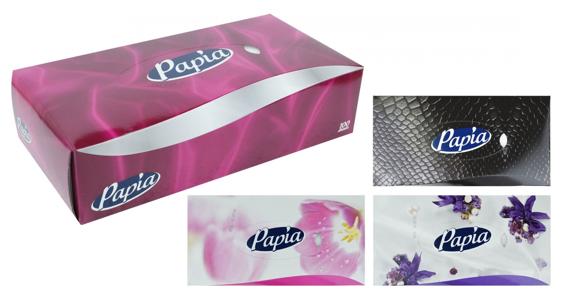 PAÑUELOS DESECHABLES PAPIA CAJA X 100 UNI 