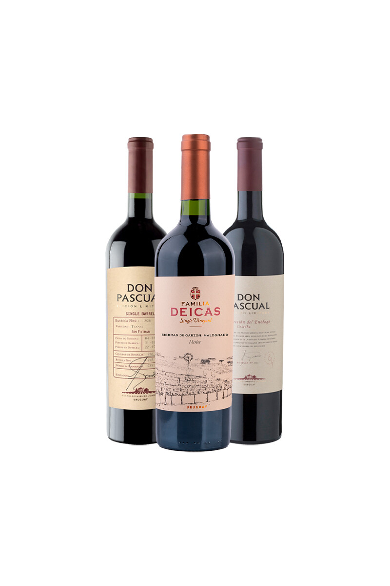 Pack Bacán Selección Carácter atlántico x3 vinos 