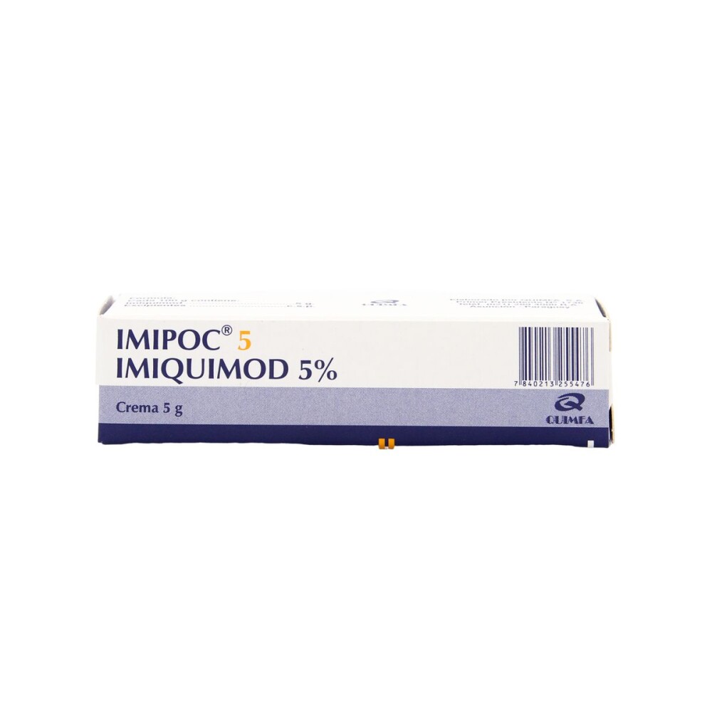 IMIPOC 5 % CREMA TOPICA CJ X 5 GR. única
