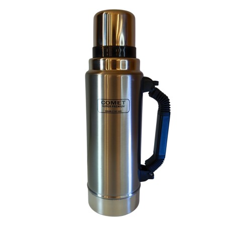 Temo de acero Inox Comet 1,25 Lt Plateado