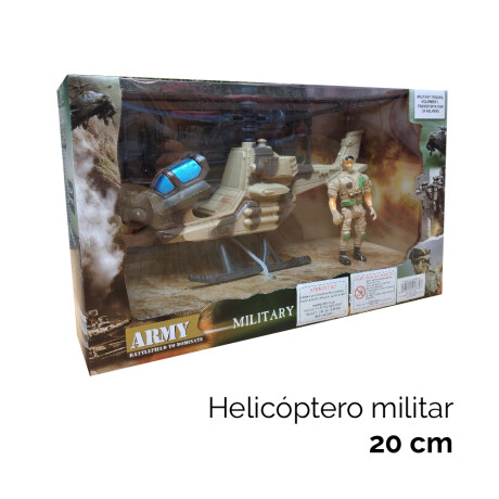 Helicoptero Militar 20cm Helicoptero Militar 20cm