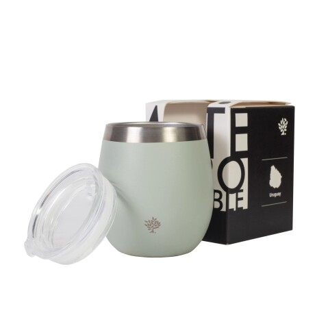 Mate Terrano Flap con Tapa Acero Inoxidable OLIVA