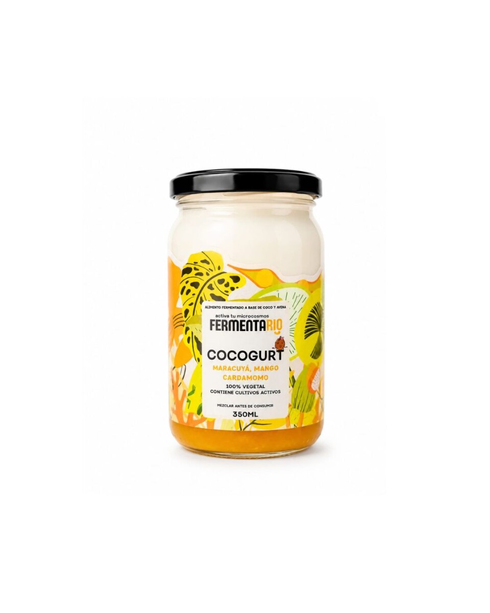 COCOGURT MANGO, MARACUYA Y CARDAMOMO 350ML 