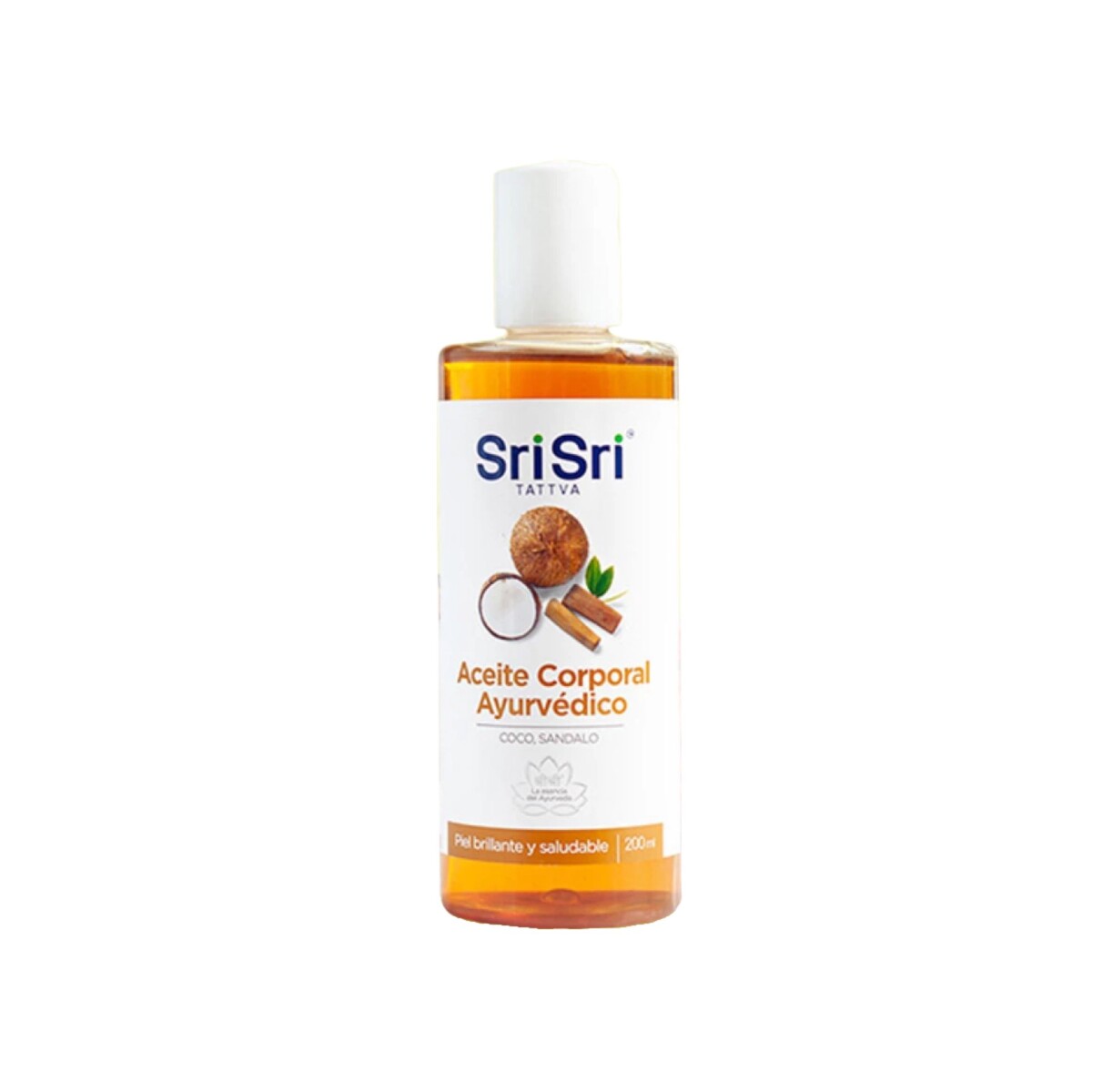 Aceite de Sándalo y coco Sri Sri 200 ml. 