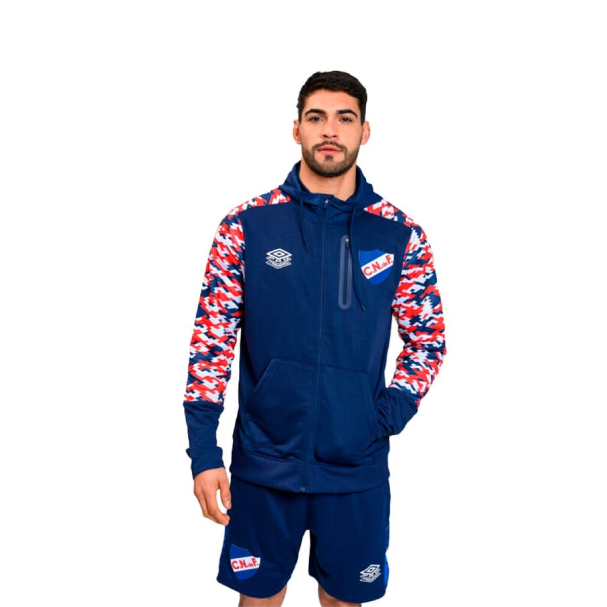 Campera Umbro Pro Training Nacional de Hombre - N56006U0 - Azul 