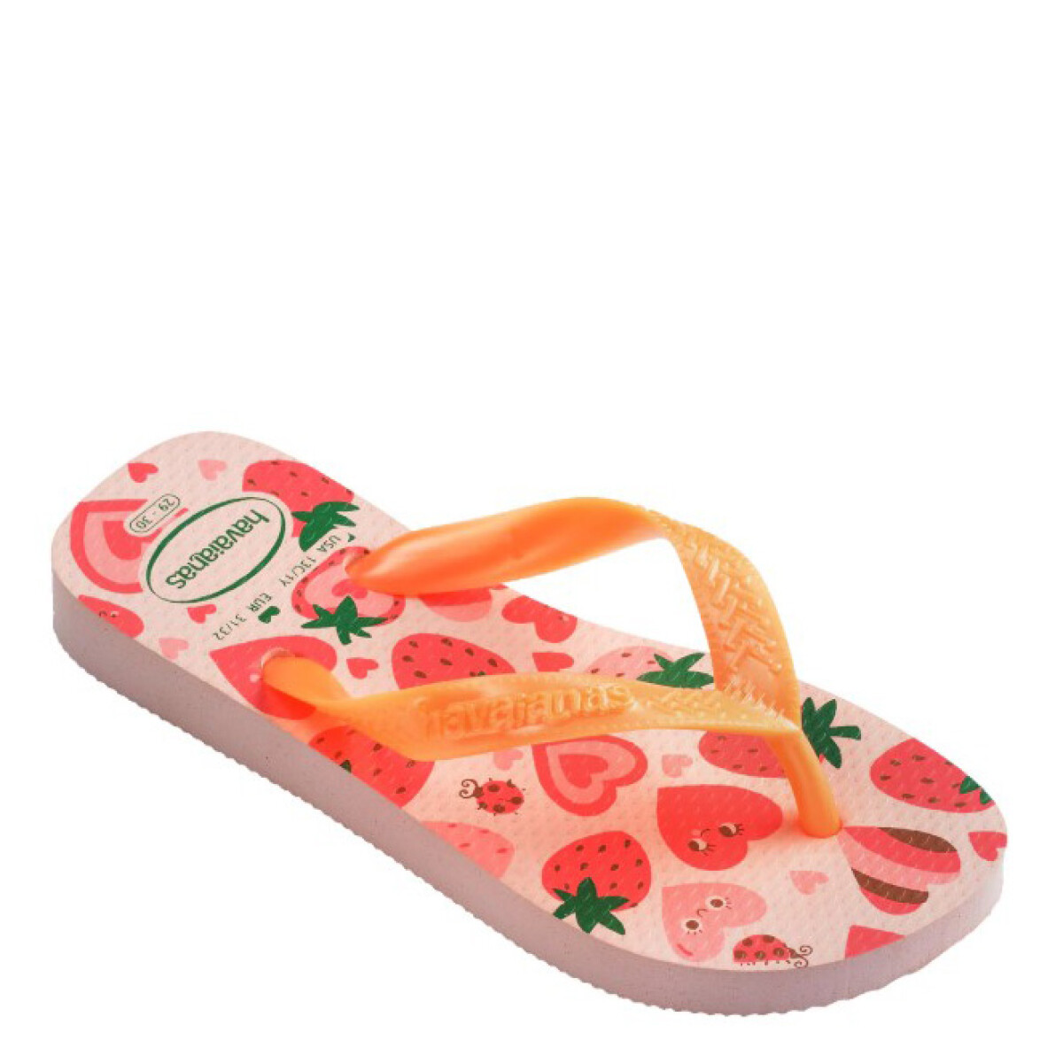 Sandalias Infantiles Havaianas Hav.Kids Flores Havaianas - Rosado Confeti 