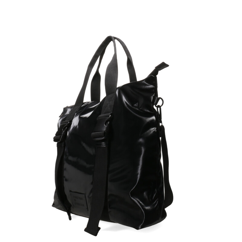Bolso Miss Carol Bexa Material Charol Negro