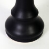 FIGURA CERAMICA NEGRA REINA DE AJEDREZ 6.5X13CM Unica