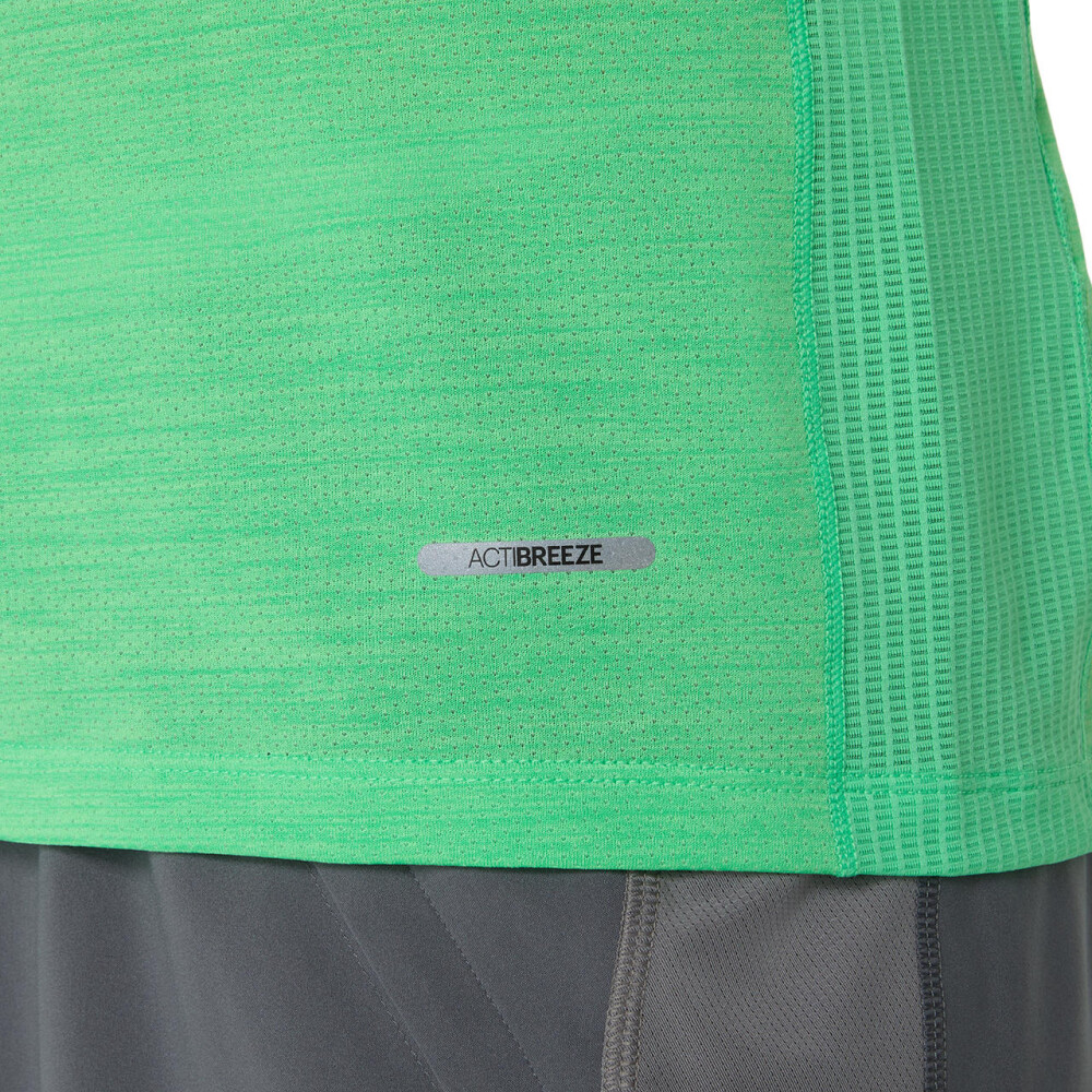 Polo Running Road SS Top Hombre Vital Green