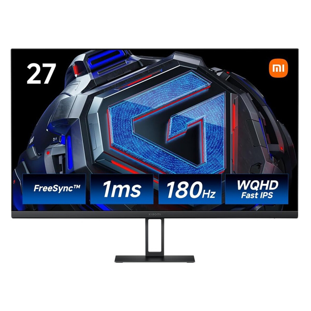 Monitor Gamer Xiaomi 2k Gaming 27" 180hz 1ms - MONITOR GAMER XIAOMI 2K GAMING 27" 
