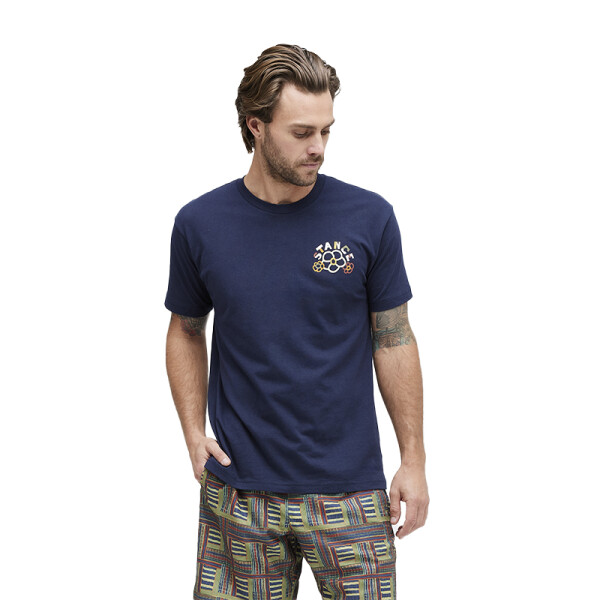 Remera Stance Cut It Out Azul