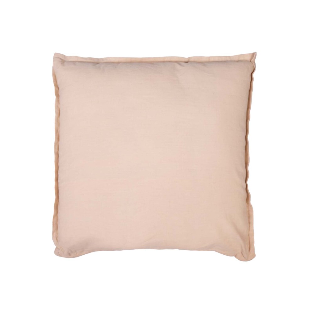 ALMOHADÓN ALGODON NATURAL-BEIGE ALMENDRA BEIGE
