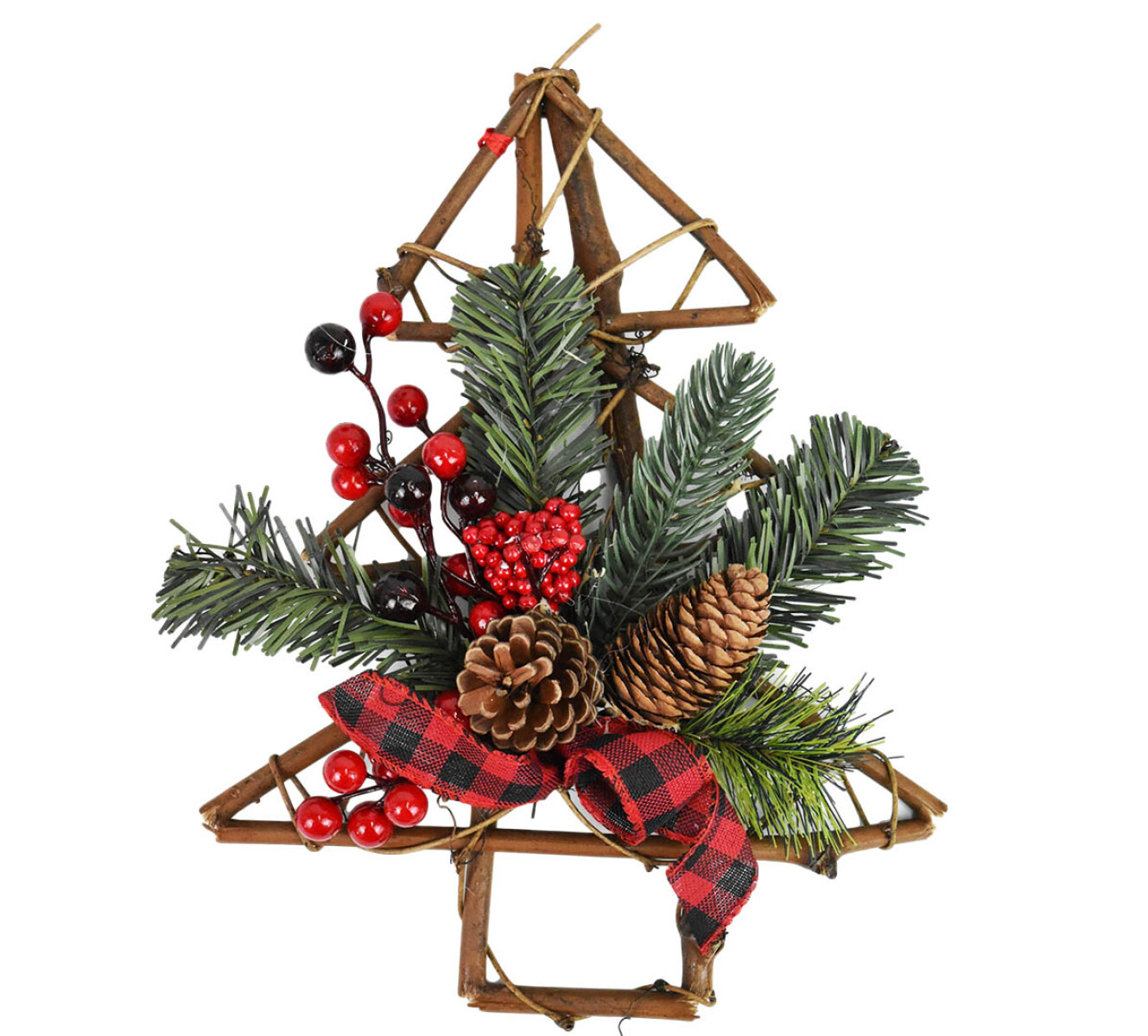 ADORNO PARA PUERTA ARBOL NAVIDEÑO 