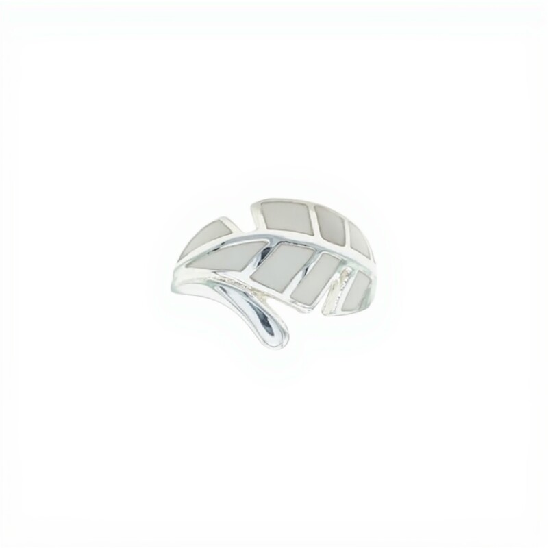 Anillo Planta-Plata 925-Con Nacar-AN4587 conpiedra